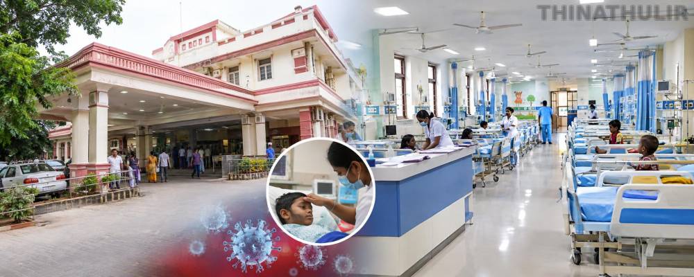 வைரஸ் காய்ச்சல் பரவல்; எழும்பூர் குழந்தைகள் நல மருத்துவமனையில் 60 படுக்கைகளுடன் புதிய வார்டு திறப்பு