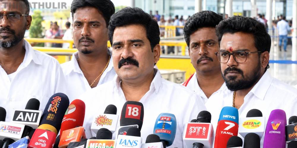 ஜெம் வீரமணி வழக்கு: திமுக ஆட்சியில் பல நூறு கோடி ரூபாய் பேரம் நடந்ததாக அமைச்சர் நிர்மல்குமார் குற்றச்சாட்டு