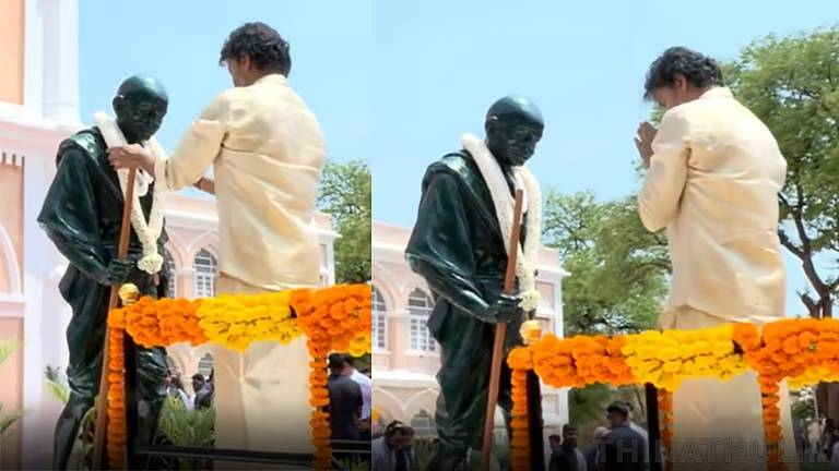 ரூ.10.25 கோடியில் புனரமைக்கப்பட்ட காந்தி அருங்காட்சியகம்: முதல்-அமைச்சர் விஜய் திறந்து வைத்தார்