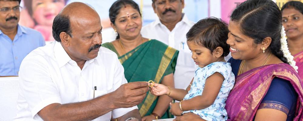 1 கிராம் தங்க மோதிரம் வழங்கும் திட்டம் 2009-ம் ஆண்டே தொடங்கி வைத்தோம் - மா.சுப்பிரமணியன்