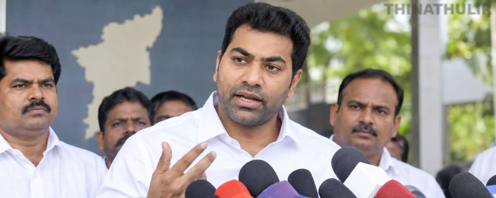 பாமக இல்லையென்றால் அதிமுக 47 தொகுதி வென்றிருக்காது: அமைச்சர் ஆதவ் அர்ஜுனா