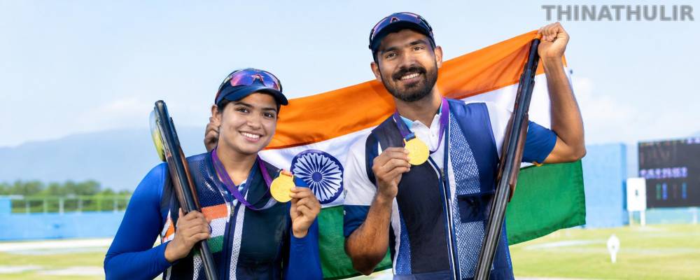 துப்பாக்கி சுடுதலில் இந்தியாவுக்கு மேலும் ஒரு தங்கம்