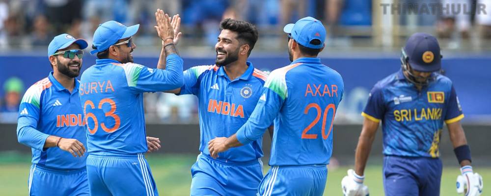 ஆசிய விளையாட்டு: இலங்கையை வீழ்த்தி இந்தியா இறுதிப்போட்டிக்கு முன்னேற்றம்