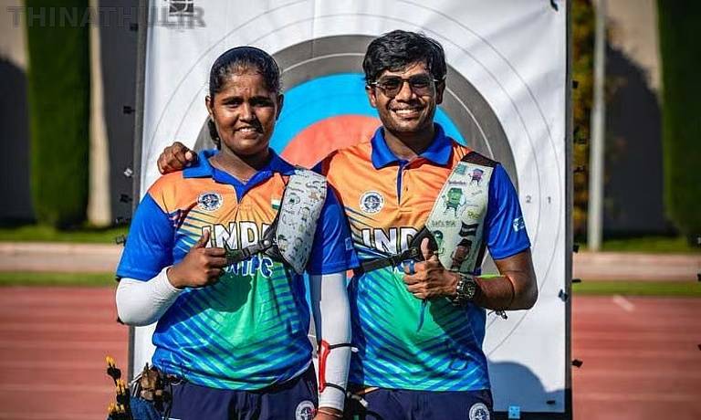 ஆசிய விளையாட்டில் வில்வித்தையில் இந்தியாவுக்கு வெள்ளிப் பதக்கம்