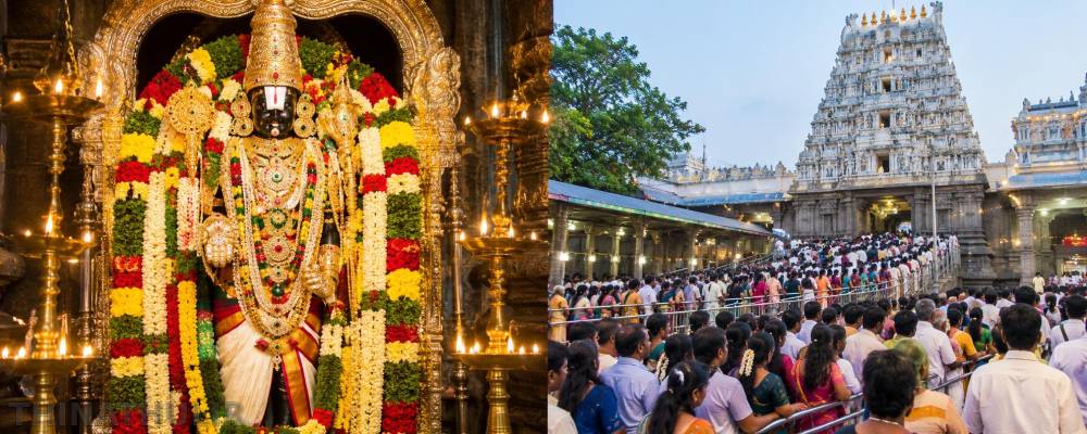 ராஜ அலங்காரத்தில் அருள்பாலித்த ஸ்ரீநிவாச பெருமாள்: ஆயிரக்கணக்கான பக்தர்கள் தரிசனம்