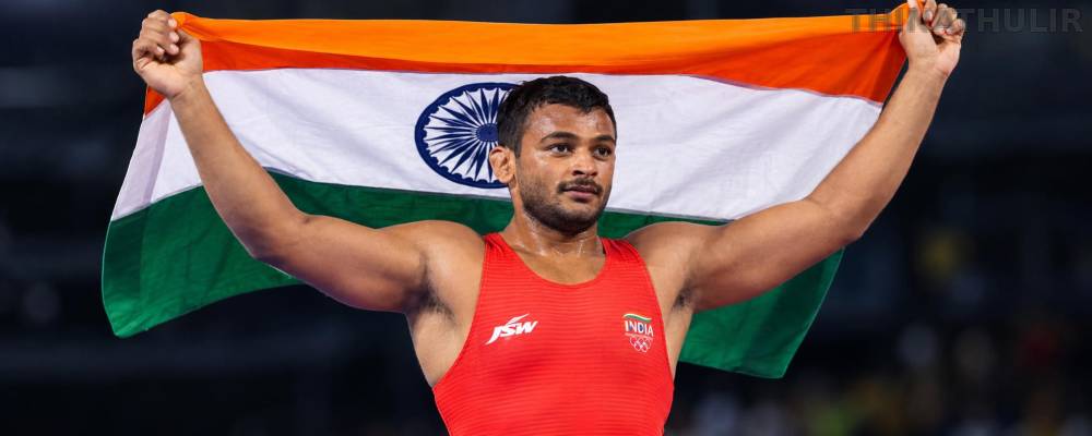 மல்யுத்தத்தில் இந்தியாவுக்கு வெண்கலம்: தொடர்ச்சியாக 2-வது ஆசிய விளையாட்டு பதக்கம் வென்று தீபக் பூனியா சாதனை
