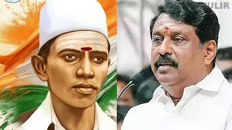 திருப்பூர் குமரன் பிறந்ததினம் - நயினார் நாகேந்திரன் புகழாரம்
