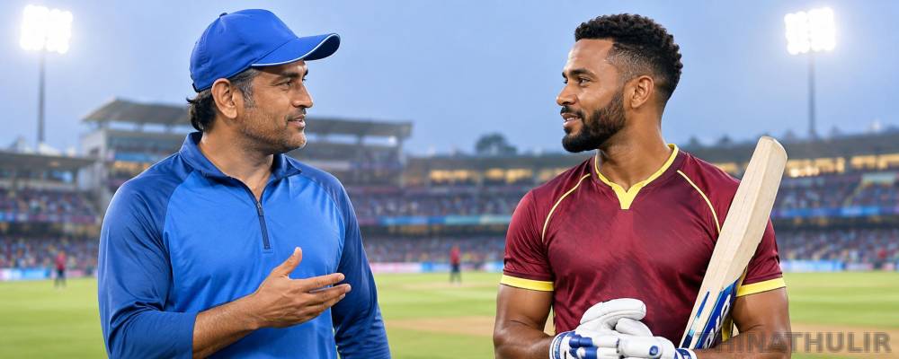 தோனியுடன் உரையாடினேன்: வெஸ்ட் இண்டீஸ் கேப்டன் நெகிழ்ச்சி