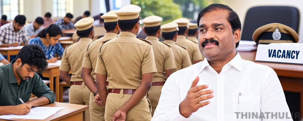 காவல்துறையில் காலிப் பணியிடங்கள் இருந்தும், ஆட்சேர்ப்பு தாமதம் ஏன்? - வேல்முருகன்