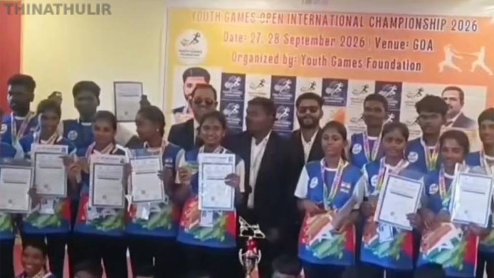 கோவா சர்வதேச சிலம்ப போட்டி: 24 தங்கப் பதக்கங்களை வென்று குடியாத்தம் மாணவர்கள் சாதனை!