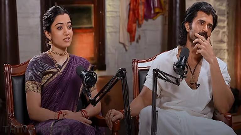 விஜய் தேவரகொண்டாவுடனான முதல் சந்திப்பு குறித்து மனம் திறந்த ராஷ்மிகா
