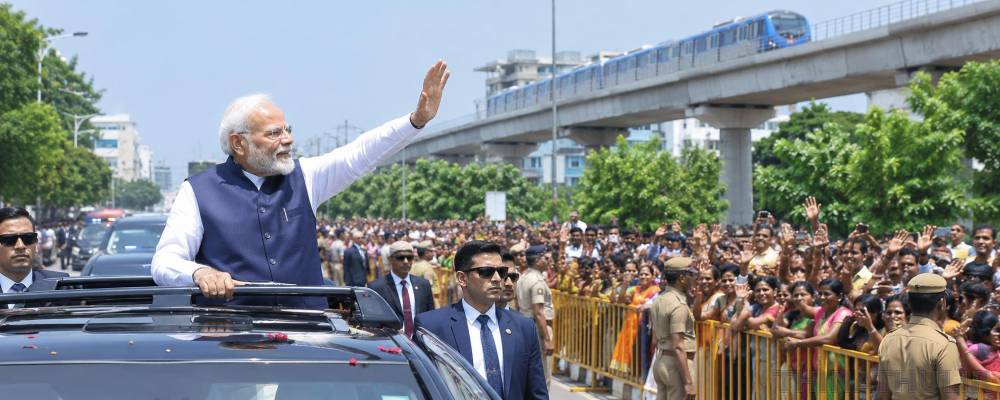 சென்னையில் 11-ந் தேதி பிரதமர் மோடி ‘ரோடுஷோ’
