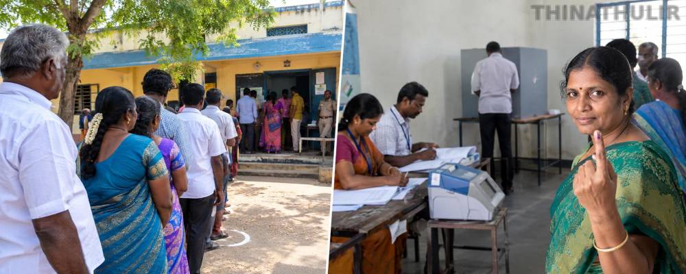 மதுராந்தகம், தாராபுரம் இடைத்தேர்தல்: காலை 9 மணி வாக்குப்பதிவு நிலவரம்