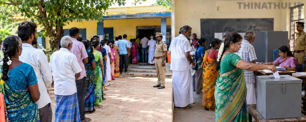 மதுராந்தகம், தாராபுரம் இடைத்தேர்தல் வாக்குப்பதிவு: காலை 11 மணி நிலவரம் என்ன?