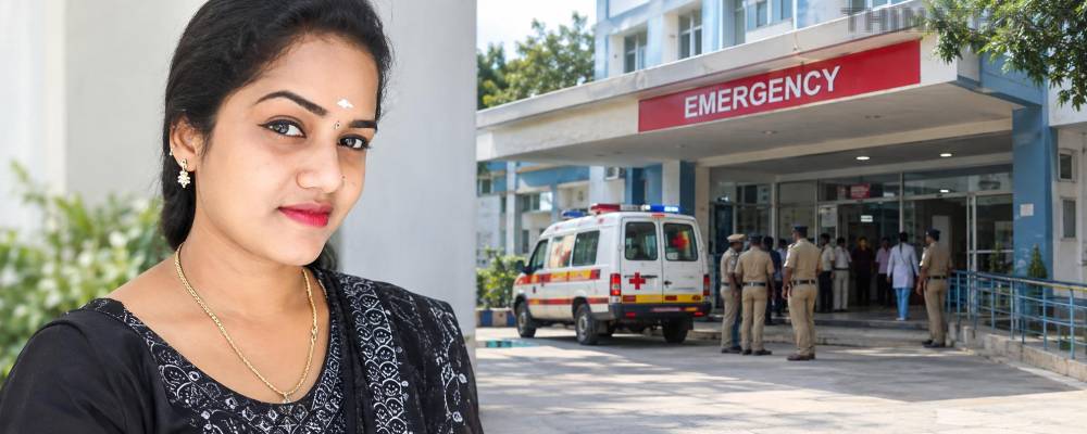 அரசு மருத்துவமனையில் பெட்ரோல் ஊற்றி எரிக்கப்பட்ட பெண் ஊழியர் உயிரிழப்பு