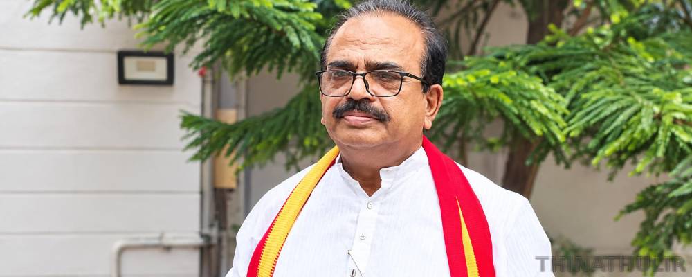 தவெக ஆட்சி குறித்து விமர்சித்ததாக பரவும் தகவலில் உண்மையில்லை - நாஞ்சில் சம்பத்