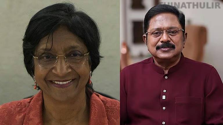 நவநீதம் பிள்ளையின் அமைதிக்கான பணிகள் தொடர வாழ்த்து - டிடிவி தினகரன்