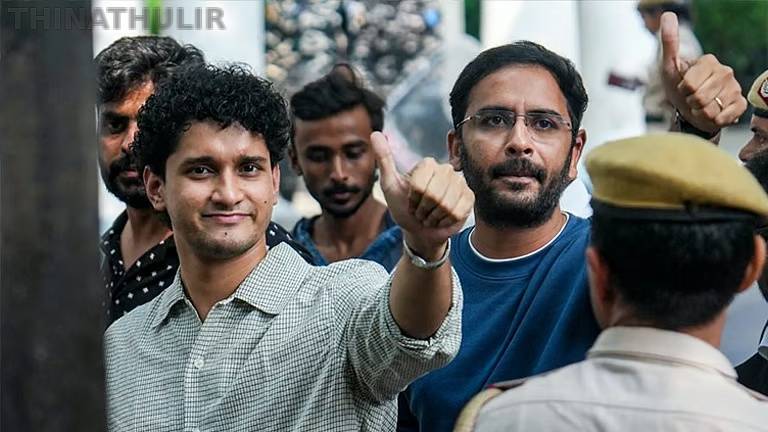 டெல்லி: கரப்பான்பூச்சி ஜனதா கட்சி நிர்வாகிகள் 2 பேருக்கு 5 நாள் நீதிமன்றக் காவல்