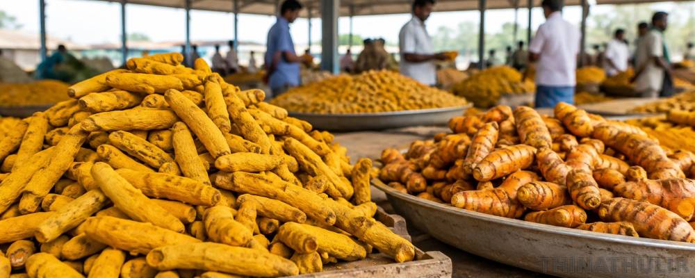 வரலாறு காணாத உச்சத்தில் மஞ்சள் விலை: குவிண்டாலுக்கு ரூ.23,000 ஆக உயர்வு