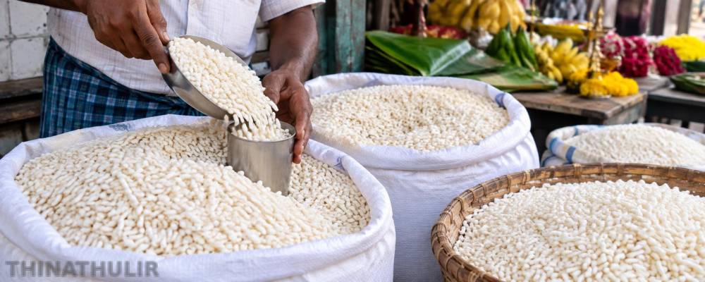 ஆயுத பூஜை நெருங்கும் நிலையில் பொரி விலை கிடுகிடு உயர்வு