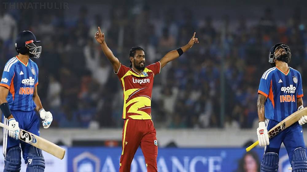 டி20 வரலாற்றில் புதிய மைல்கல்! ஒன்றுக்கு மேற்பட்ட முறை 5 விக்கெட்டுகள் வீழ்த்தி கீமோ பால் சாதனை