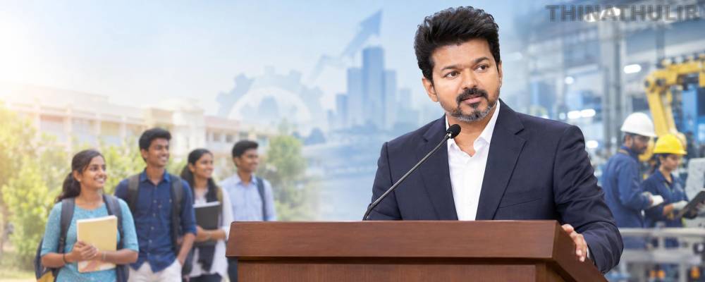 கல்வி, தொழில் வளர்ச்சியில் முன்னேறி வெற்றித் தமிழகத்தை உருவாக்குவோம்: முதல்வர் விஜய்