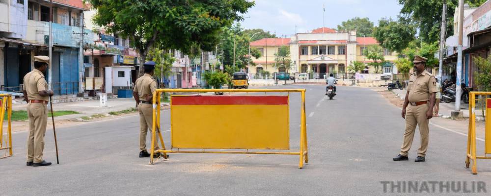 சிவகங்கையில் இன்று முதல் 31-ந்தேதி வரை 144 தடை உத்தரவு அமல்