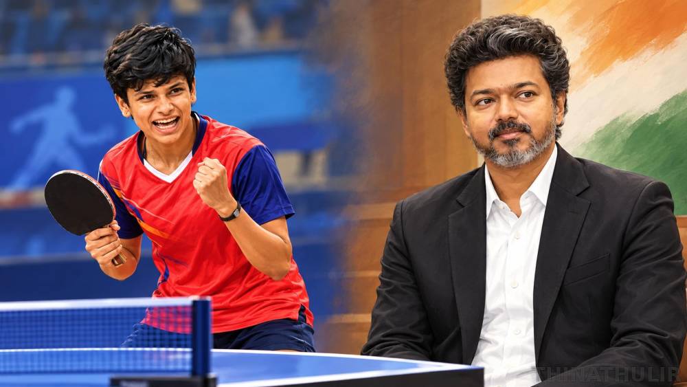 பாரா ஆசிய விளையாட்டில் வெண்கலம் வென்ற தமிழக வீராங்கனை பேபி சஹானா ரவி: ரூ.30 லட்சம் ஊக்கத்தொகை அறிவித்த முதல்வர் விஜய்