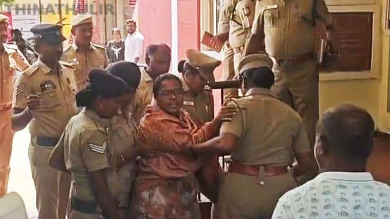 தாராபுரம் நா.த.க. வேட்பாளர் கார்த்திகா உட்பட 9 பேருக்கு 15 நாட்கள் நீதிமன்றக் காவல்
