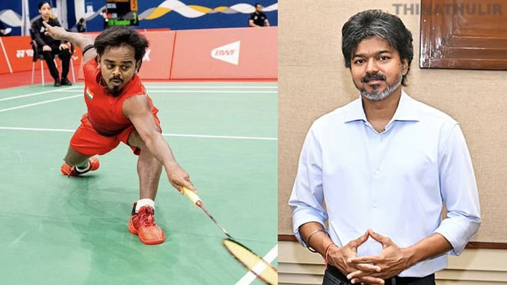பாரா ஆசிய போட்டியில் வெள்ளி வென்ற தமிழக வீரர் சிவராஜனுக்கு முதல்வர் விஜய் வாழ்த்து
