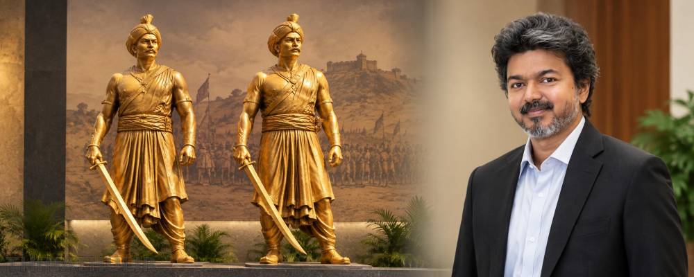 மருது சகோதரர்களின் வீரவரலாறு தலைமுறைகளைக் கடந்து நிலைக்கட்டும்: முதல்வர் விஜய்
