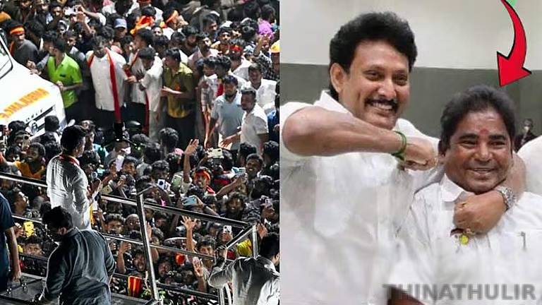 கரூரிலேயே விஜய்யை முடித்திருக்கலாம் என பேசிய திமுக கவுன்சிலர் கைது