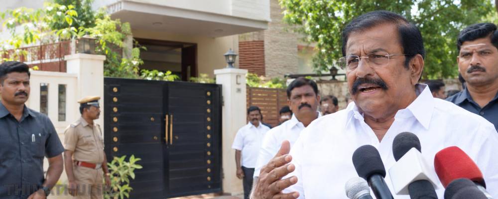 சட்டம் ஒழுங்கு பிரச்சினையை திசைதிருப்பவே வீட்டில் சோதனை: கே.என்.நேரு குற்றச்சாட்டு