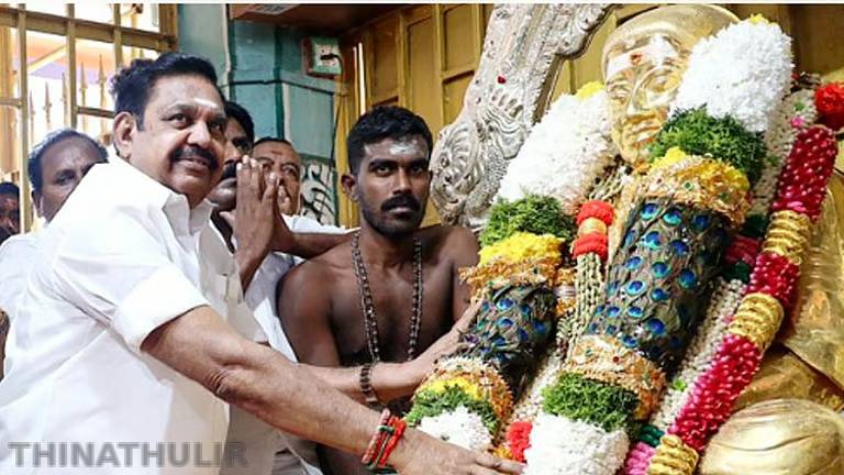 தேசப்பற்றையும், தெய்வீகத்தையும் வாழ்வின் இரு கண்களாகக் கொண்டவர் முத்துராமலிங்க தேவர் - எடப்பாடி பழனிசாமி புகழாரம்
